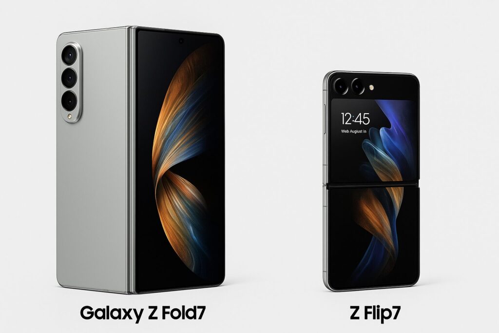 Смартфон от Samsung с гъвкав дисплей Z Fold и Z Flip 7