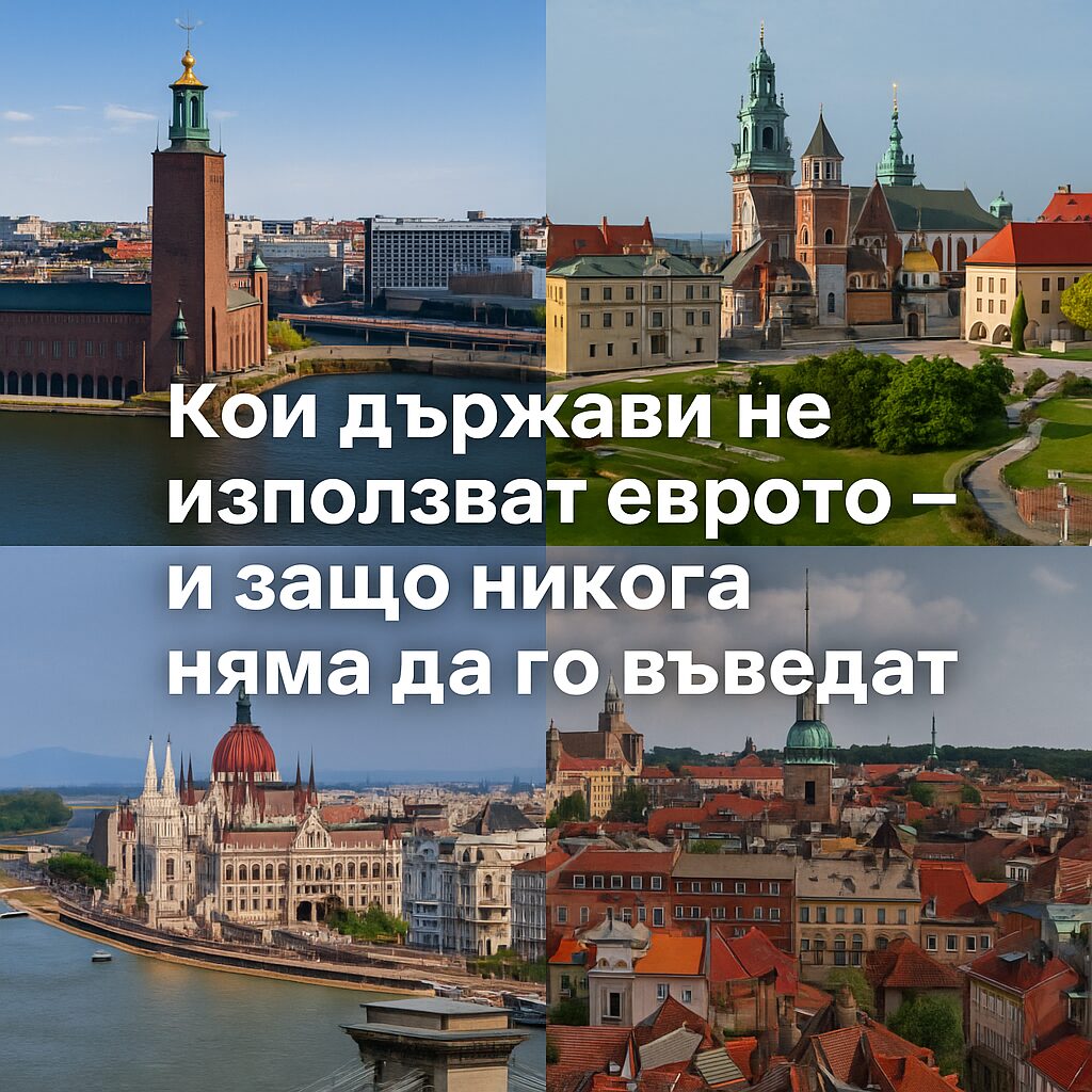 Кои държави не използват еврото – и защо никога няма да го въведат!