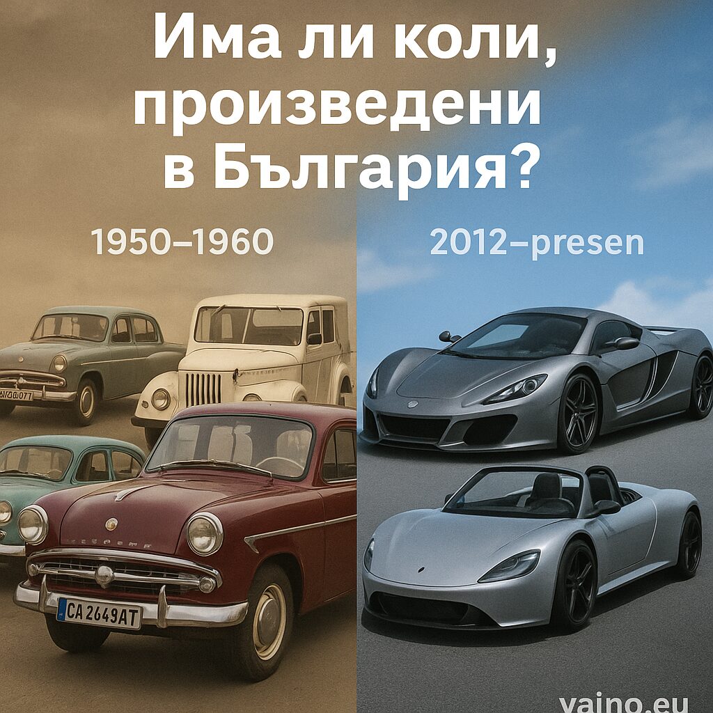 Коли, произведени в България? Какви автомобили имаше в миналото и какви има сега!