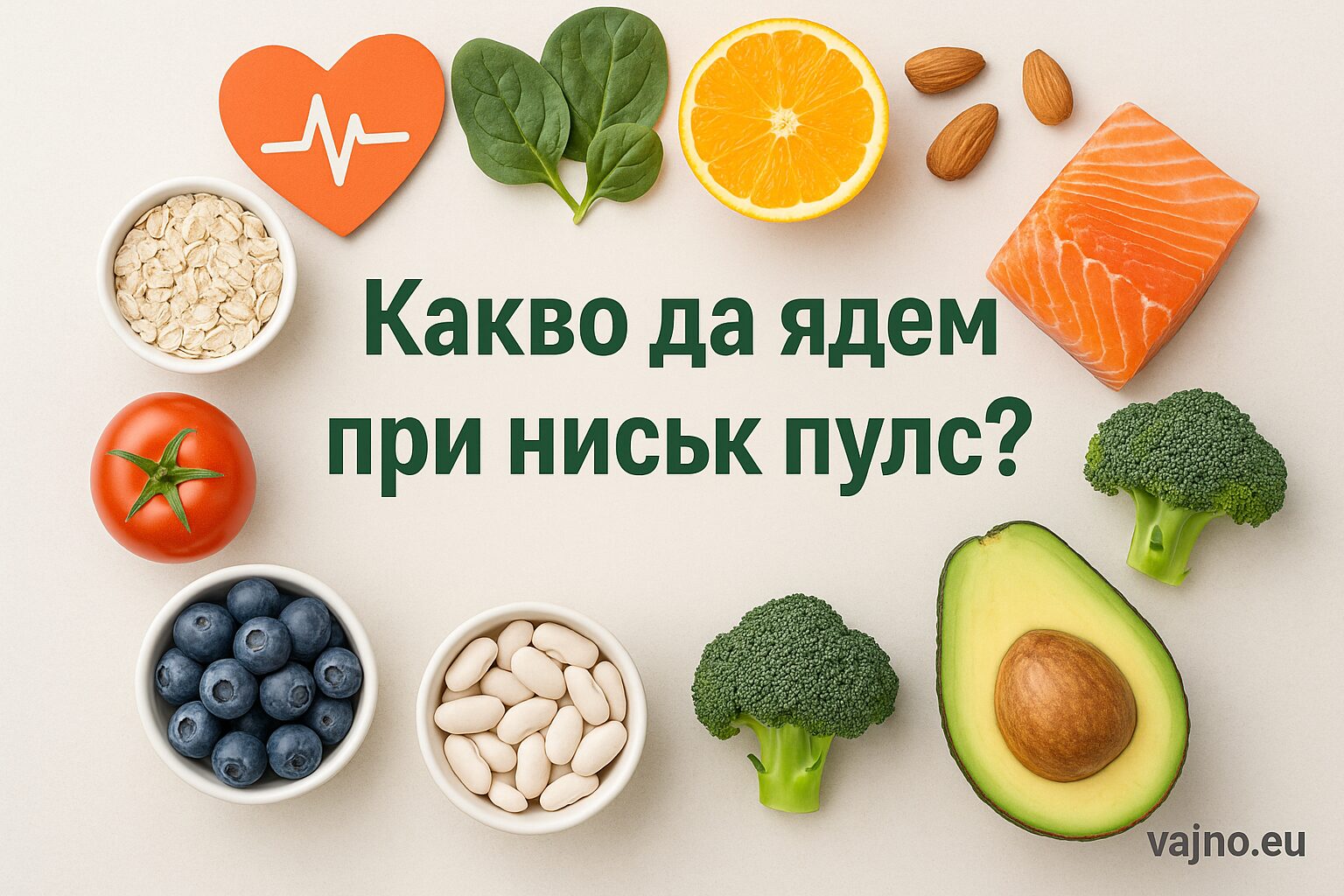 Какво да ядем при нисък пулс?